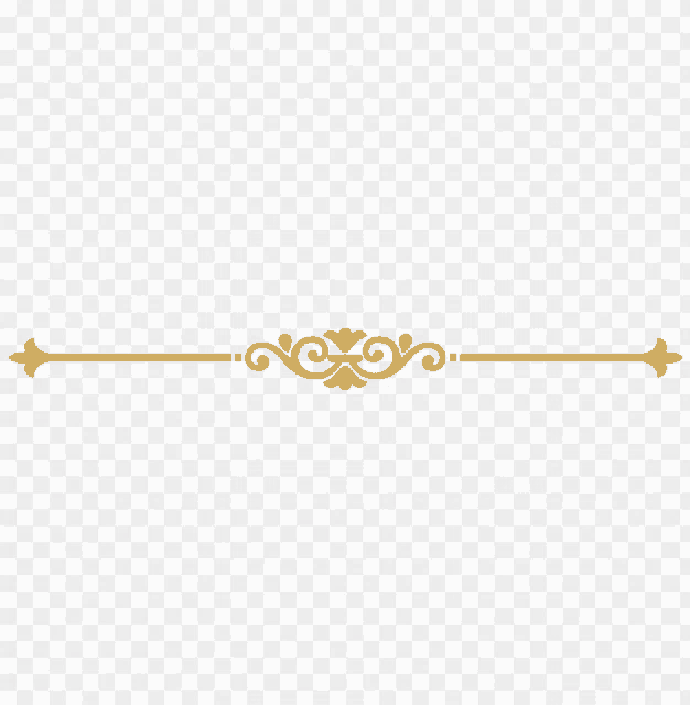 a gold line with a swirl and arrow on a transparent background