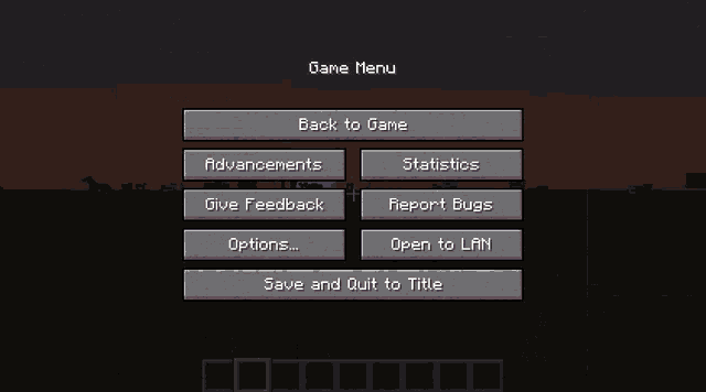 a screenshot of a menu for a game called mod mistringcraft