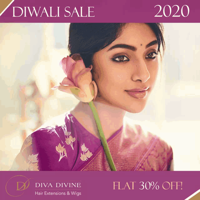 diva divine hair extensions and wigs is offering a diwali sale