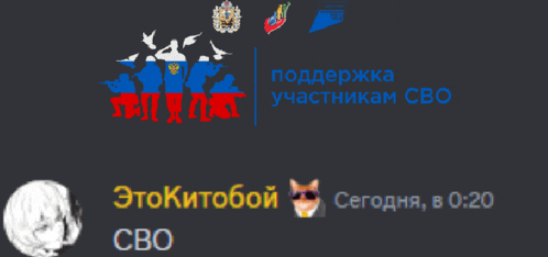 a black background with a russian flag and a cat with sunglasses