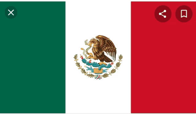 a green white and red mexican flag with a cactus on it