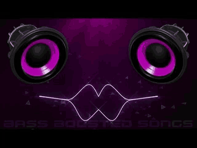 a pair of purple speakers on a purple background with a purple background .