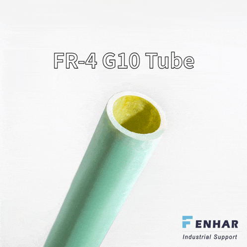 a green tube with the words fr-4 g10 tube written above it