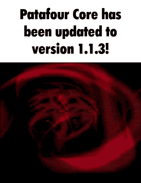 the patafour core has been updated to version 1.1.3 !