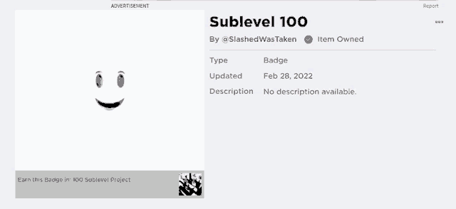 a screenshot of a sublevel 100 project