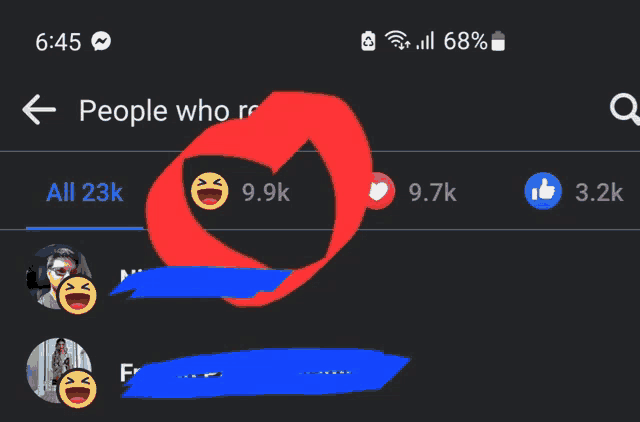 a screenshot of a facebook page showing the number of people who have liked it