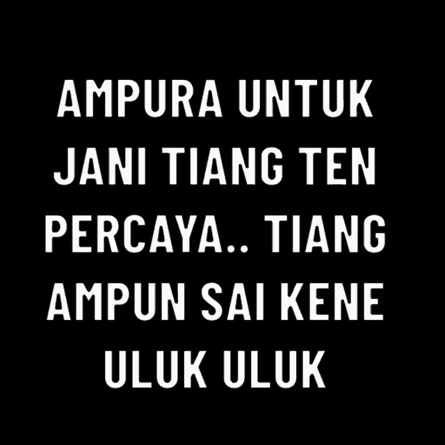 a black background with white text that says ampara untuk