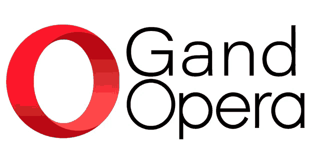 a logo for a company called gand opera