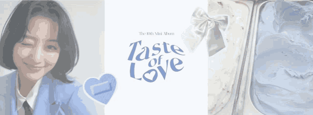 a taste of love poster with a picture of a woman