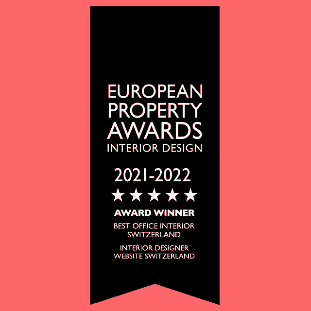 european property awards interior design award winner 2021-2022 best office interior switzerland interior designer website switzerland