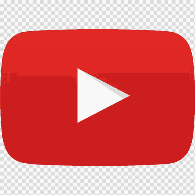 a red play button with a white triangle in the middle