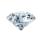 a large diamond on a white background .