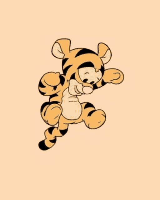 tigger is a cartoon character from winnie the pooh .