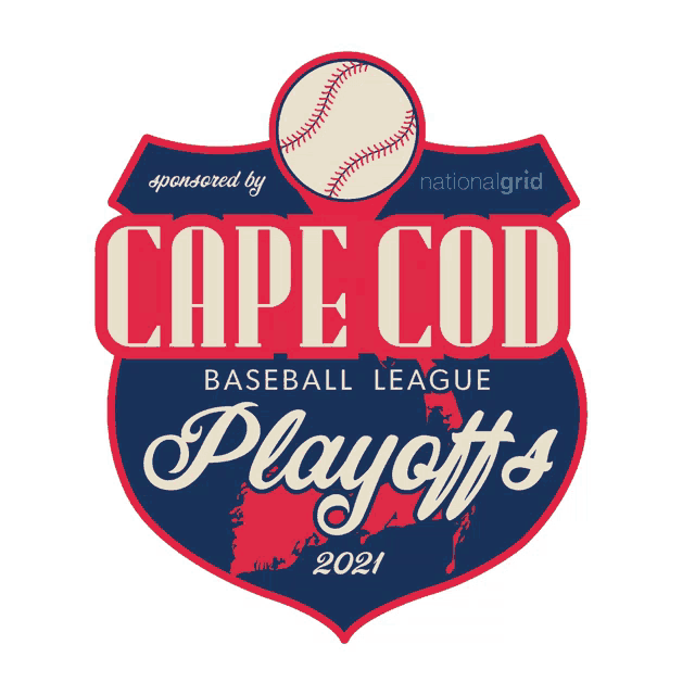 the cape cod baseball league playoffs logo for 2021