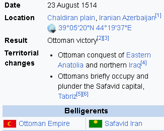 a page that says ottoman empire and belligerents on it