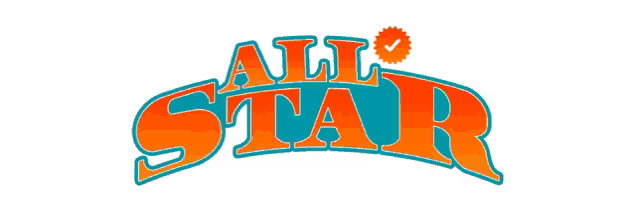 a logo for all star with a check mark