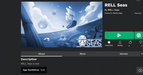 a video game called rell seas is being played