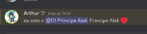 a screenshot of a conversation between arthur and principe alek