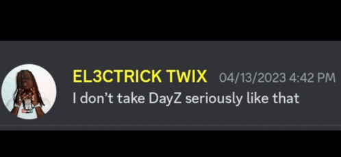 a screenshot of a message from el3trick twix