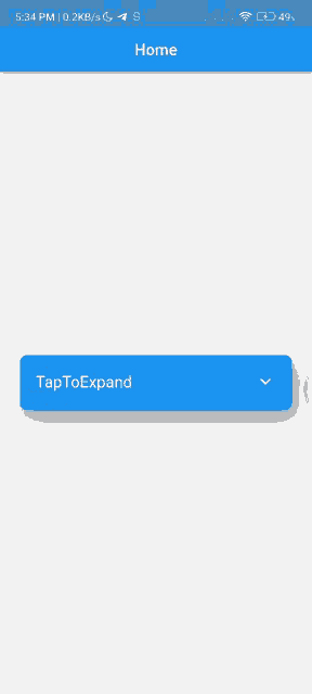 a screenshot of a phone screen that says taptoexpand on it