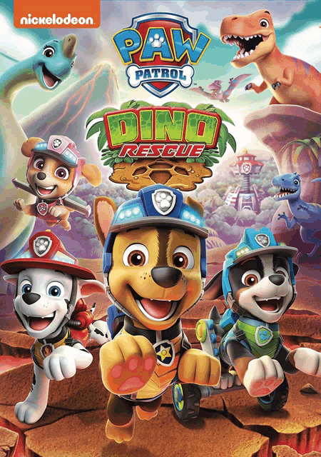 a poster for nickelodeon 's paw patrol show