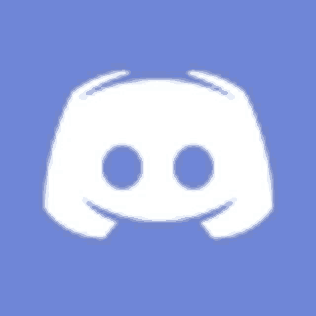 the discord logo is a white icon on a blue background .