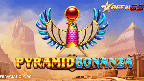 an advertisement for pyramid bonanza shows a pyramid and a bird