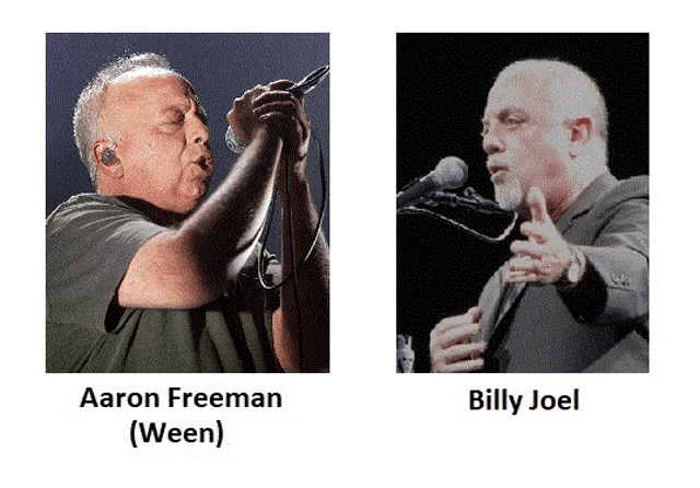 aaron freeman ( ween ) and billy joel ( ween ) are shown