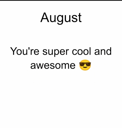 a white background with the words `` you 're super cool and awesome '' and an emoji with sunglasses on .