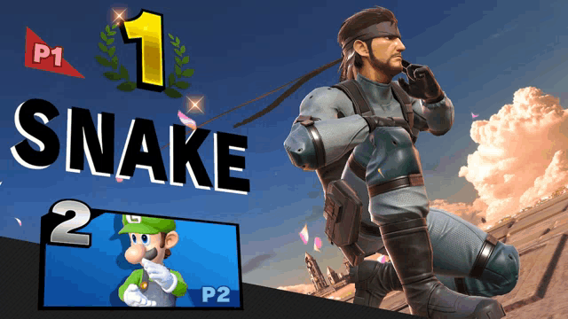 a video game character named snake is number 1