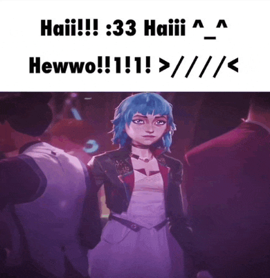 haiii 33 haiii hewwo !!! > / \ / <