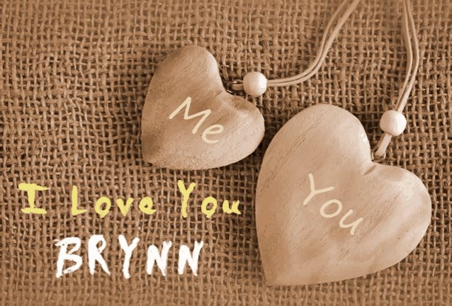 two wooden hearts with the words " me you " written on them