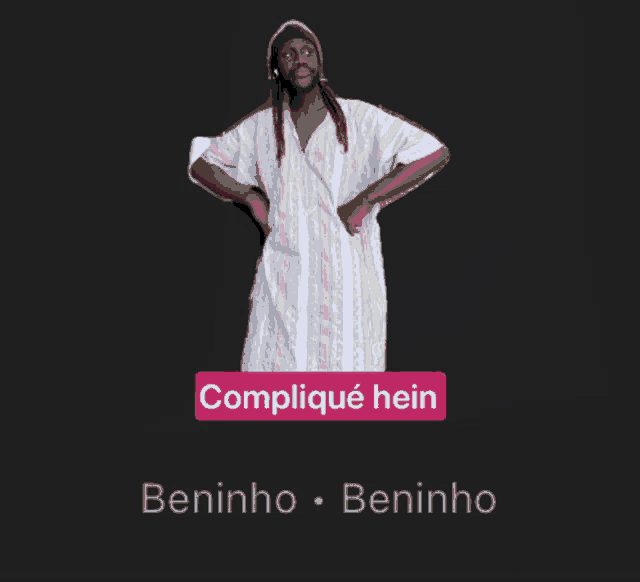 a picture of a man with dreadlocks and the name beninho