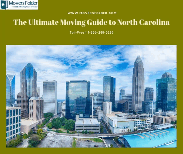 the ultimate moving guide to north carolina has a picture of a city