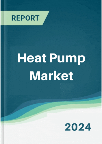 the cover of a report on the heat pump market in 2024