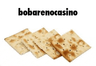 four crackers are stacked on top of each other on a white background with the word bobareno casino .