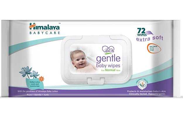 Himalaya Gentle Baby Wipes (72)