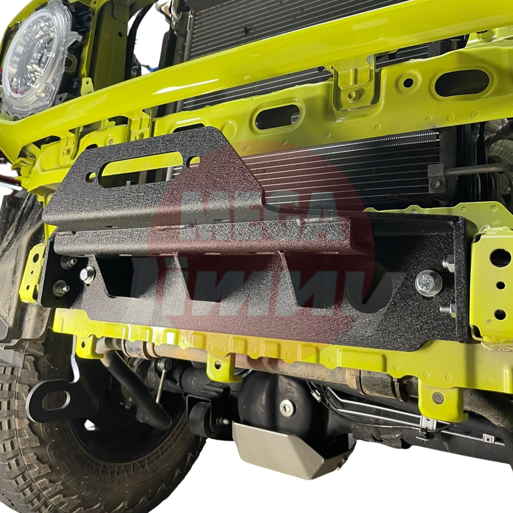 jimny hidden winch mount