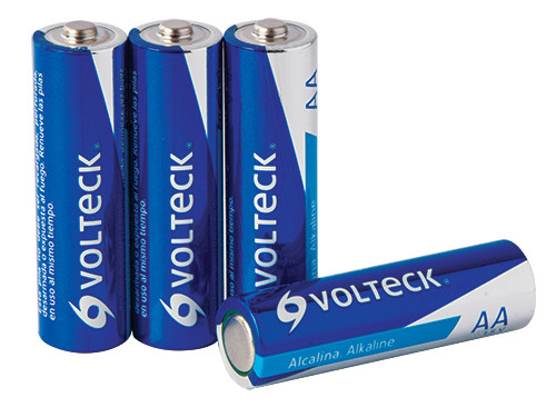 Voltech 46315 Alkaline Batteries AA 4-Pack