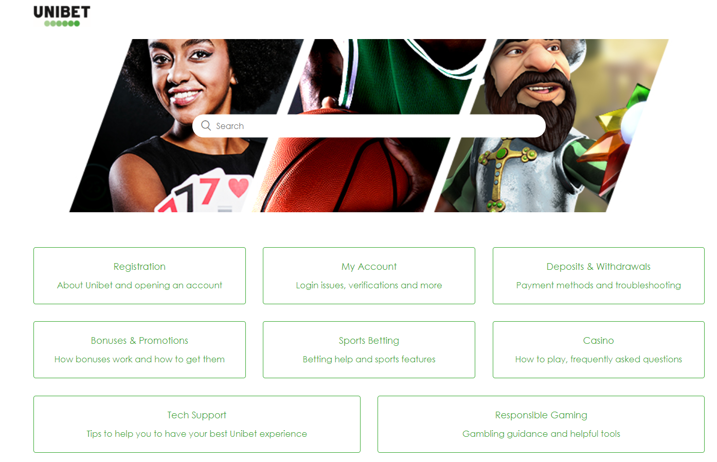 Unibet Sportsbook Customer Support