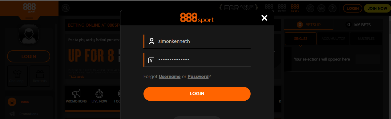 Complete Login Procedure