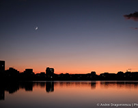 Christmas Sunset at Morii Lake