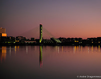 Ciurel Bridge at Blue Hour