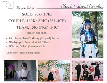 Shoot Cosplay - Festival