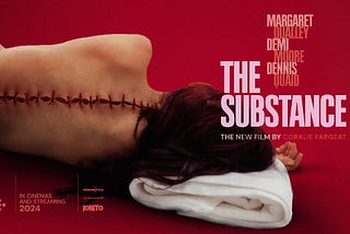 A poster for The Substance