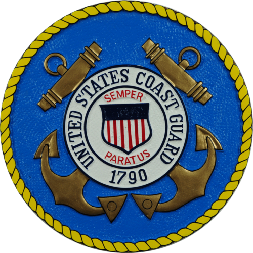 Official Coast Guard Logo And Emblem For Customizing Your Products | by ...