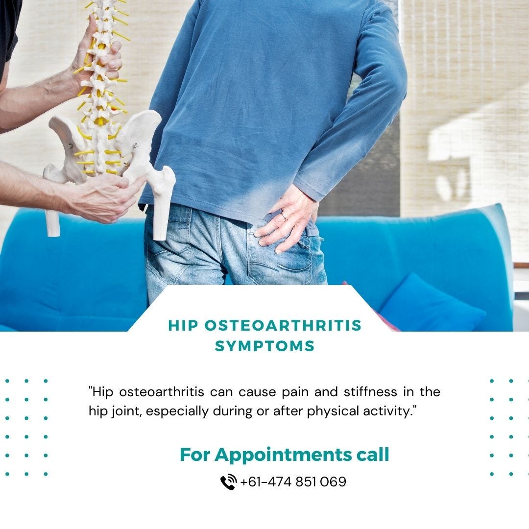 Hip osteoarthritis symptoms - Advanced Clinical Physiotherapy - Medium