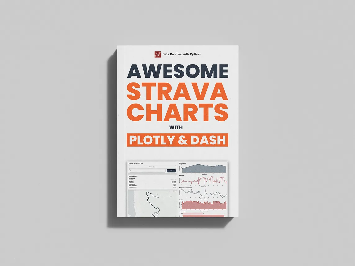 Book Announcement — Awesome Strava Charts with Plotly & Dash