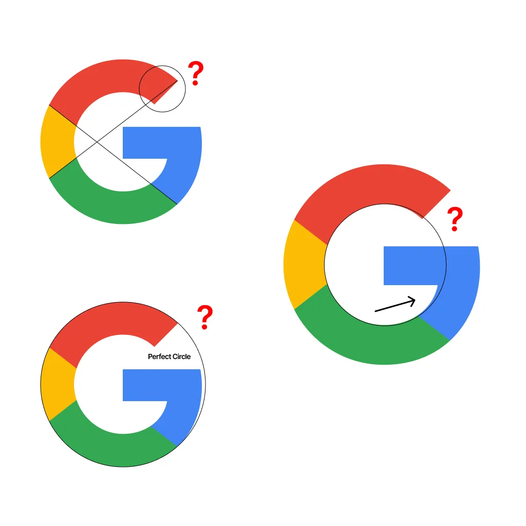 Designer Brilliantly Explains Why Google’s Geometrically Flawed Logo Is Not A Design Error