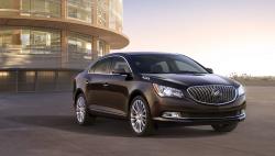 The world premiere of Buick 2014 LaCrosse sedan in New York